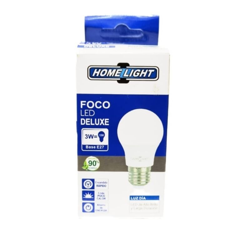 Foco LED Sensor E27 9W Luz Fría - Promart